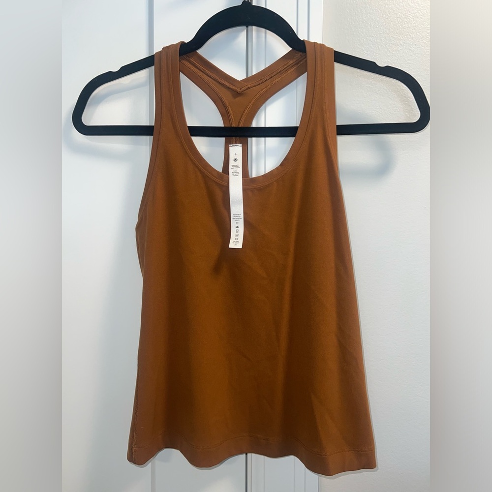 Lululemon Racerback Brown Women’s Tank Size 6